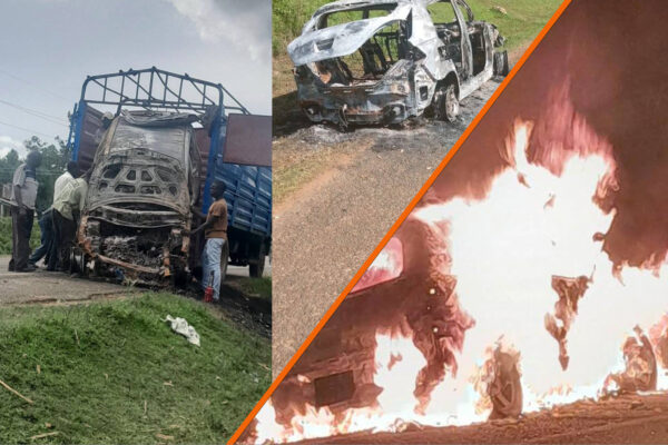 Teacher’s Car Bursts Into Flames in Butere