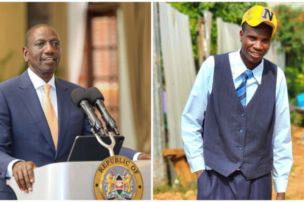 President Ruto Donates KSh 1 Million to Support Late Comedian KK Mwenyewe’s Family