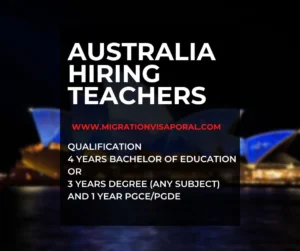 teachers and lecturs job in australia
