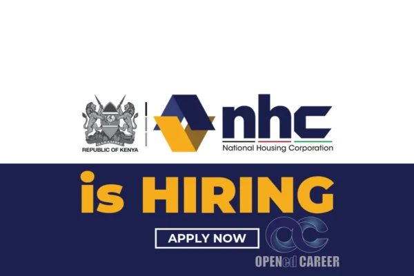 National Housing Corporation Hiring Clerk of Works – 12 Positions