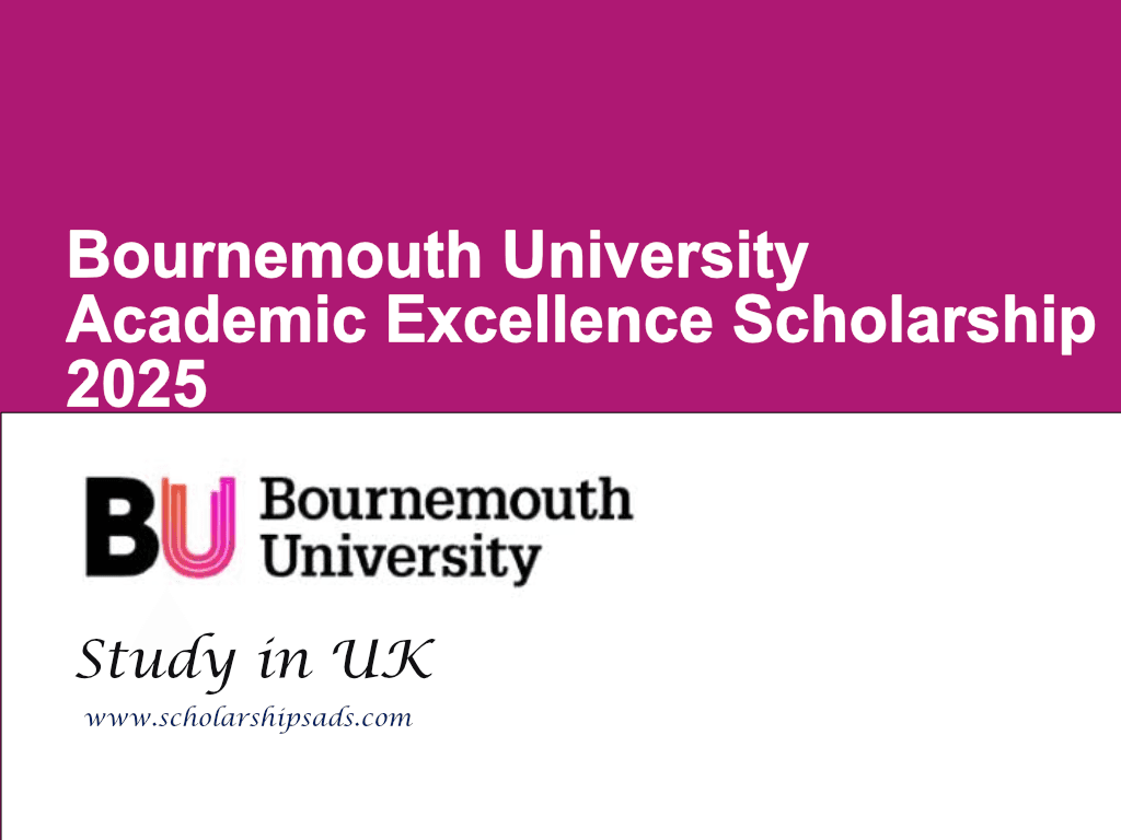 Bournemouth University Academic Excellence Scholarship 2025 (1)